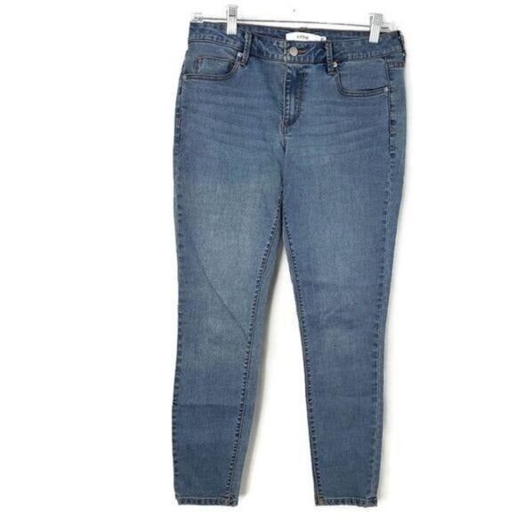Just Fab Skinny Jeans Blue Women's Size 27 Denim‎ - Picture 6 of 6